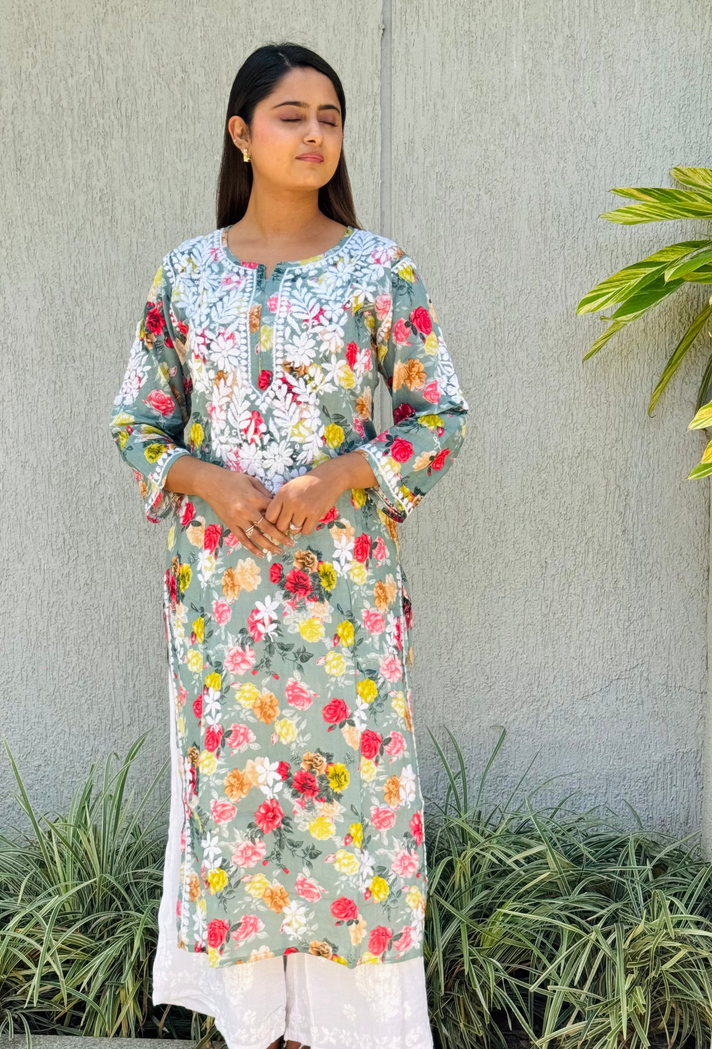 SARA Mul Kurti - Green