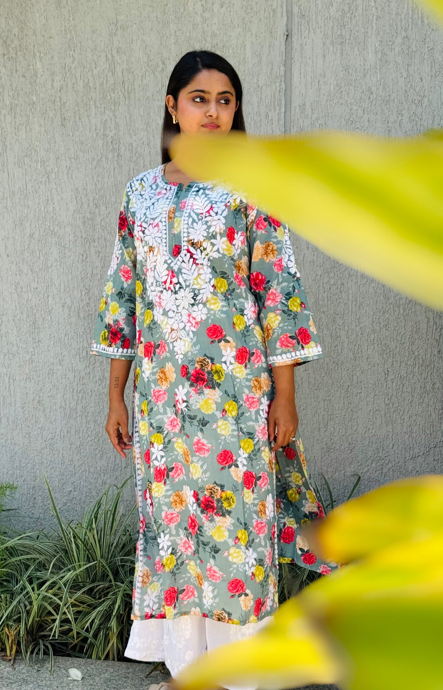 SARA Mul Kurti - Green