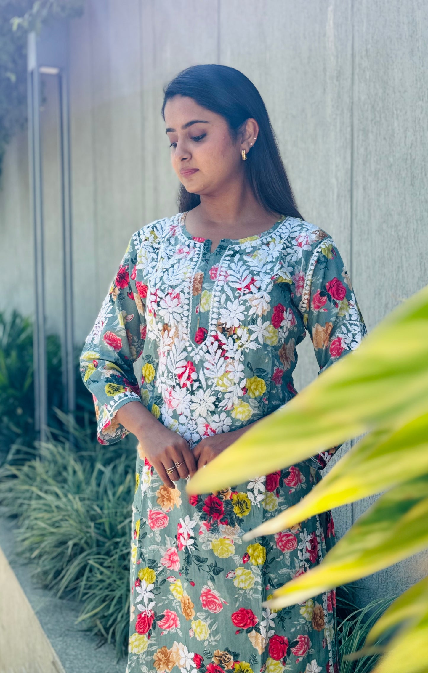SARA Mul Kurti - Green