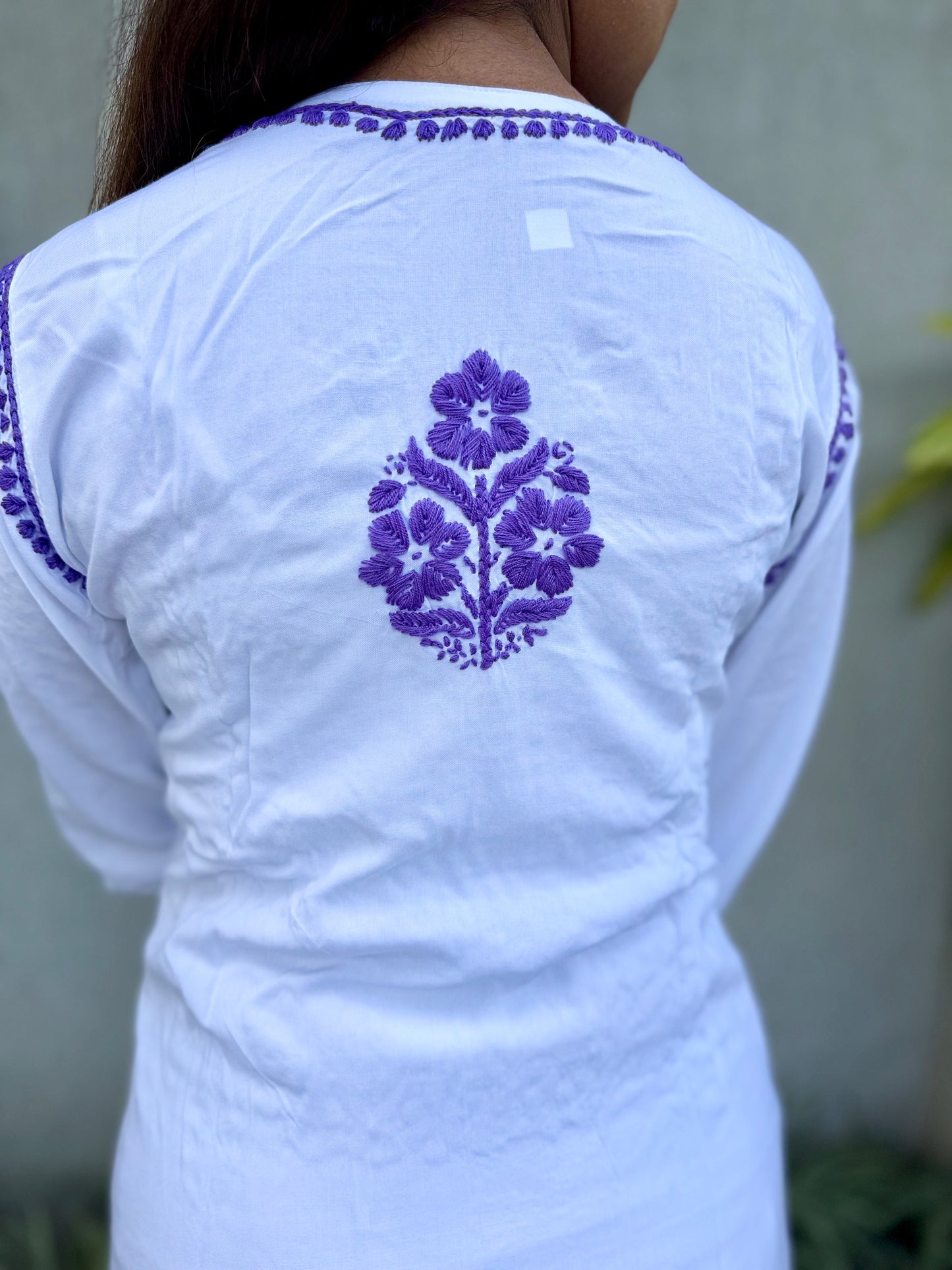 RUHI Modal Kurti - Purple
