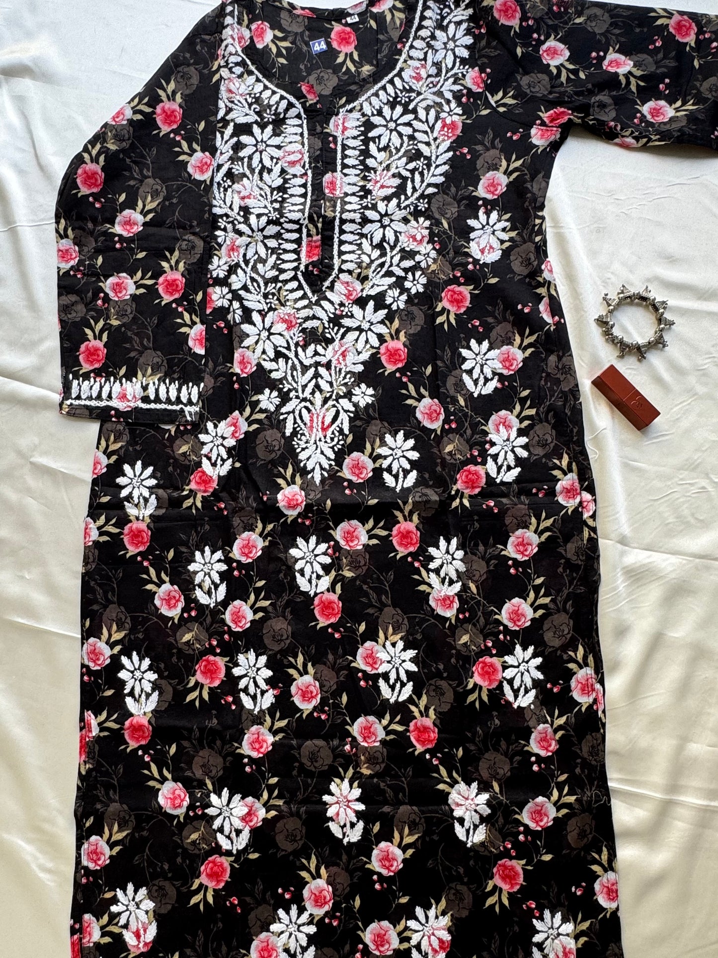 SARA Mul Kurti - Black